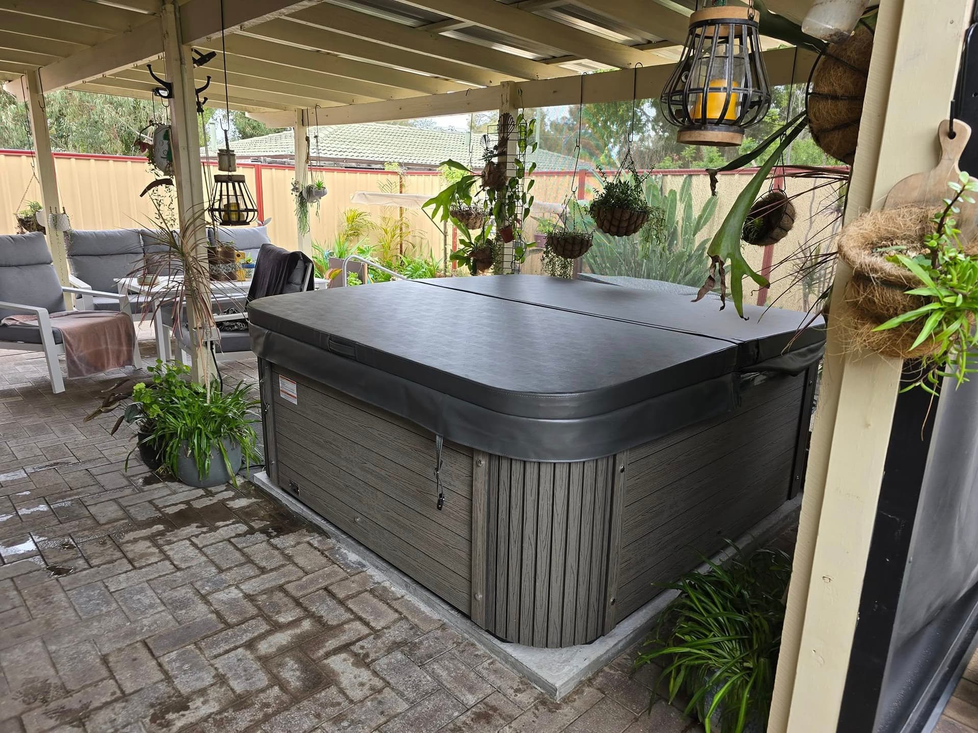 Fresh Cuts work — hottubinstallation