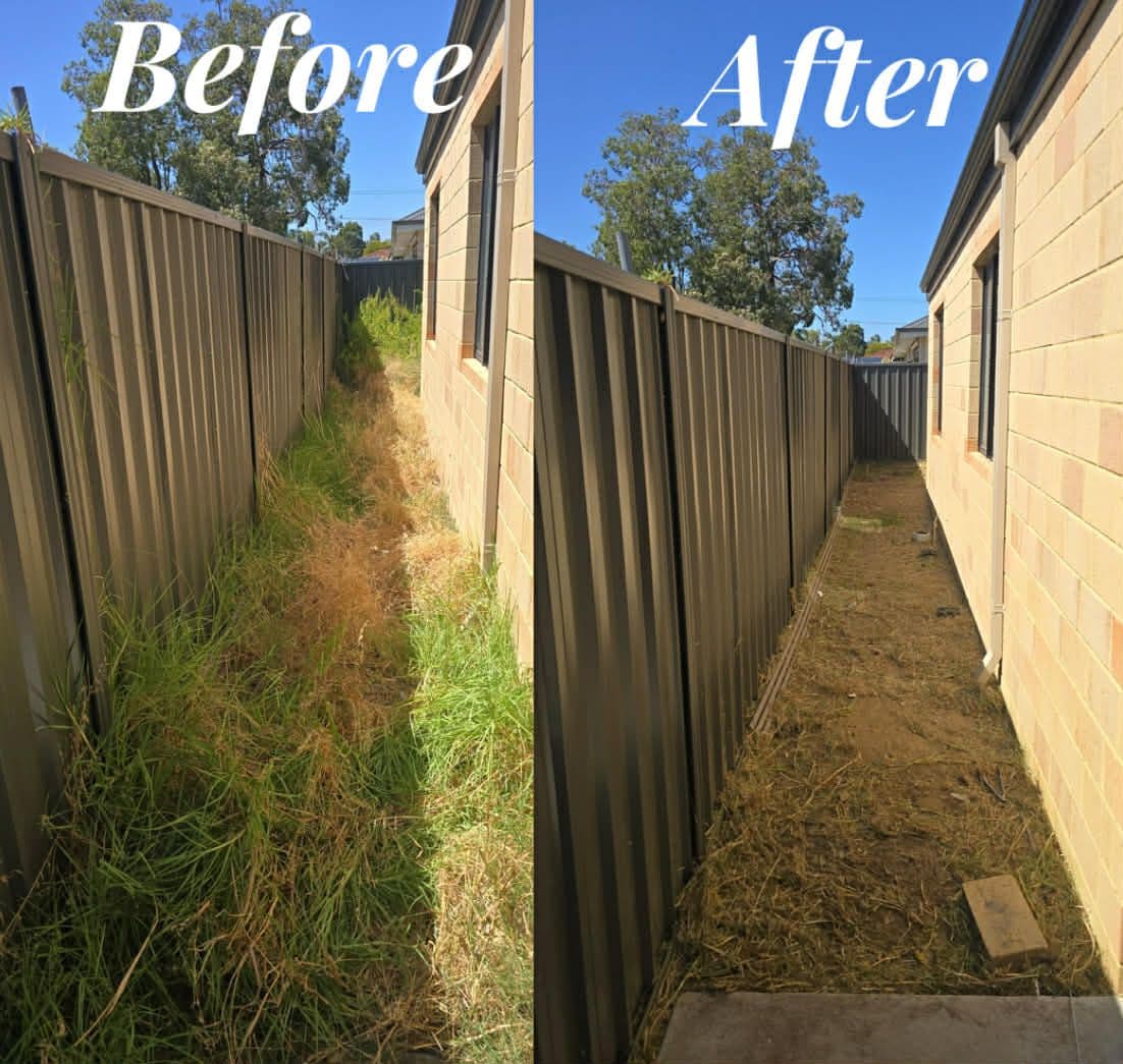 Fresh Cuts work — sidehousebefore & after