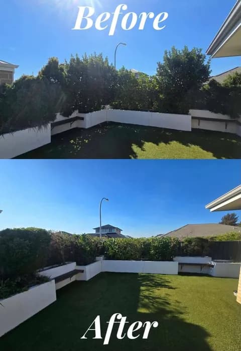 Fresh Cuts gardening work — before and after #6